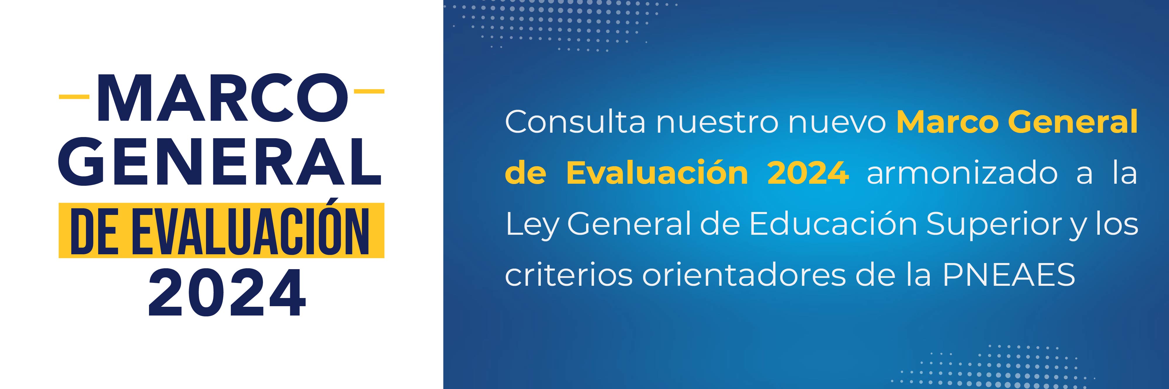 Marco General de Evaluación 2024